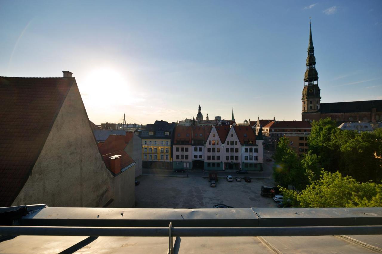 Last Floor Two Level Apartment With Fantastic View Rīga Exterior foto